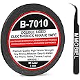 MMOBIEL 1 mm Double Sided Layer Strong Adhesive Tape 50 m long Roll (Black) for Smartphone Tablet repair