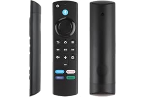 HUGWAIT 3rd Gen Vocale Telecomando per Smart Stick TV, Telecomando Vocale Sostitutivo Compatibile per Smart Stick, Telecomando per Smart Stick 4k, Lite, 4K Max, Smart Stick Smart TV 2nd e 3rd Gen