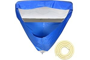 ARSBORUI Housse de Lavage pour Climatiseur, Kit Nettoyage Climatiseur Mural, Sac de Lavage de Climatisation, Housse de Protection pour le Nettoyage des Unités Intérieures des climatiseurs (L 2-3P)