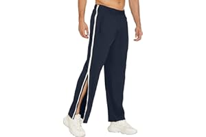 RUITOTP Pantaloni di Riabilitazione Donna Uomo della Tuta Larghi con Apertura Laterale con Cerniera Laterale sulla Gamba di velocità