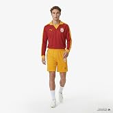 Puma Galatasaray S.K. Retro Erkek Sarı/Kırmızı Futbol Şortu