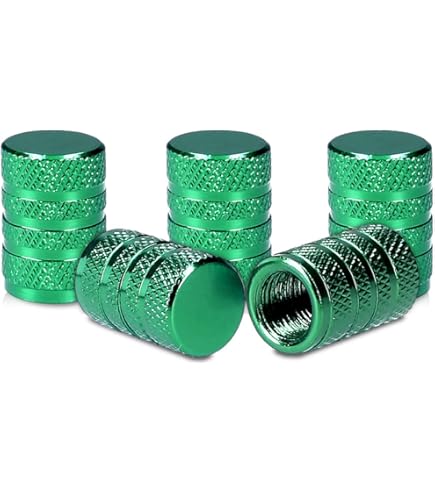 Jaune - Bouchons De Valve De Pneu De Roue, Accessoires De Moto Pour