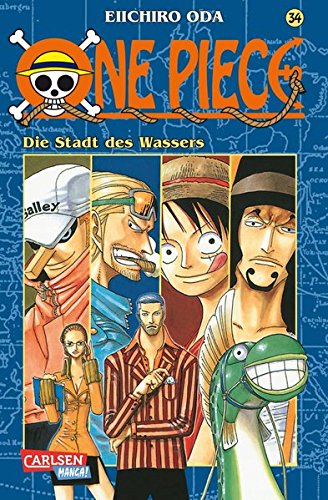 Preisvergleich Produktbild One Piece, Band 34: Die Stadt des Wassers