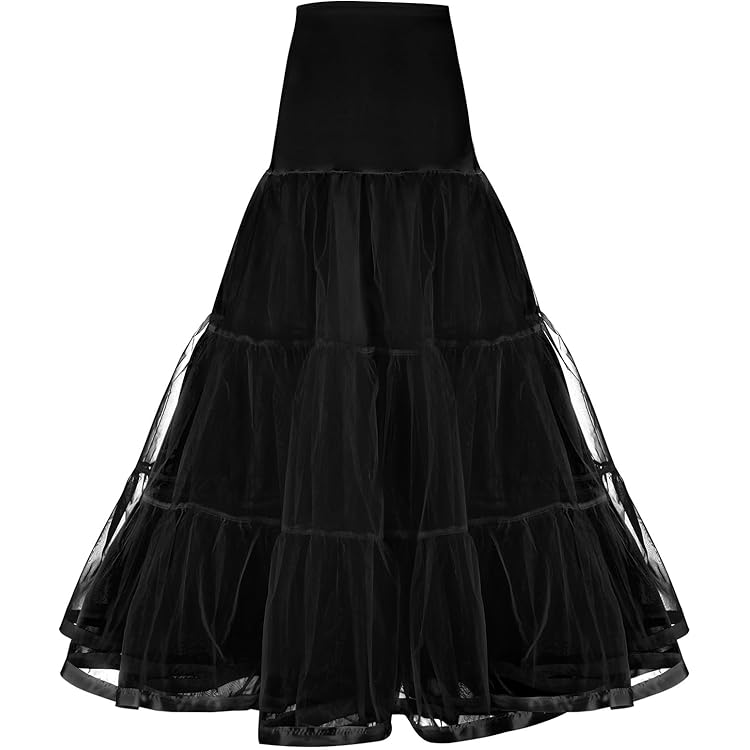 BrightGlow Lange maxi-tule rok voor dames, A-lijn, midi-rok, onderrok, gelaagde rok, plooirok, dames, tule rok met hoge taille, podiumjurk, mesh, tutu, rok voor bruiloft en feest, grijs, M BrightGlow Lange maxi-tule rok voor dames, A-lijn, midi-rok, onderrok, gelaagde rok, plooirok, dames, tule rok met hoge taille, podiumjurk, mesh, tutu, rok voor bruiloft en feest, grijs, M