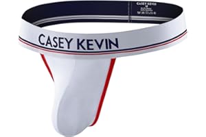 Casey Kevin Jockstrap Męskie stringi stringi seksowne stringi z wiszącą bielizną oddychająca sportowa Jock