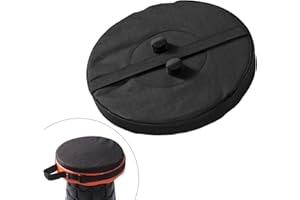 CaiYuanGJ 1 Stück Rundes Kissen Oxford-Stoff, Teleskophocker Kissen, Klapphocker-Stuhlpolster, Tragbar, Elastisches Band, Rund Wasserdicht, für Teleskophocker, Picknicks Im Freien, Camping, Angeln