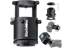 Starboosa Einstellbare Erweiterung Spektiv Kamera Adapter Halterung - für Canon SLR Kameras - Inklusive T-Ring - Perfekt für Vogelbeobachtung und Fotografie