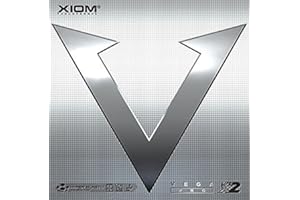 XIOM Vega Pro Table Tennis Rubber (2.0 MM, RED)