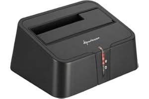 Sharkoon quickport XT - Base de conexión para Disco Duro, Negro.