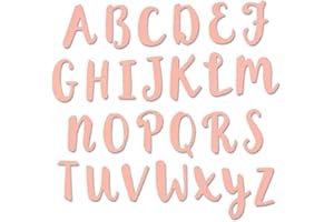 Sizzix Thinlits Fustelle Alfabeto a Pennello, Lettere Maiuscole