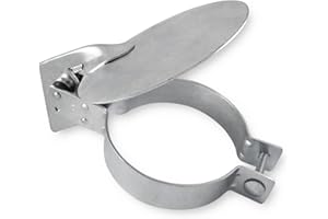 GRILINDO Regenklappe für Traktor Auspuffkappe Wetterkappe Generator Schlepper Geräuschlos Regenschutz (115 mm (112mm bis 118mm))