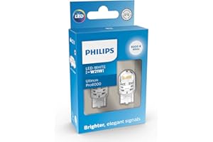 PHILIPS AUTOMOTIVE LIGHTING Philips Ultinon Pro6000 LED lampadina di segnalazione per auto (W21W white)