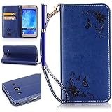 FESELE Rose Blume Schutzhülle für [Samsung Galaxy J5 2015]...