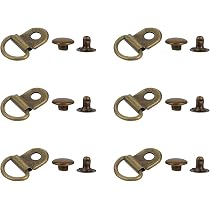Set 12 Occhielli Con Gancetti Per Stivali E Scarpe - In Metallo, Colori Vari, Per Riparazione Fai Da Te (neri, Bronzo, Oro)