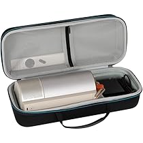 Hard Carrying Case for XGIMI MoGo 3 Pro 1080P Mini Projector, Travel Case for MoGo 4 and Adjustable Stand, Storage for Remote Control, Charger and Other Accessories, Black, Modern Design