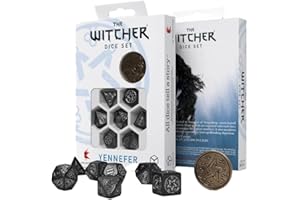 Q WORKSHOP Q-Workshop WYE37 – The Witcher Dice Set: Yennefer – The Obsidian Star (7), 295,0 x 295,0 x 85,0 mm