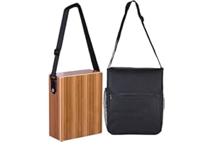 SHUAIGUO C-68Z Portable Travel Cajon Box Drum with Strap Carrying Bag