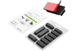 WONDSEA Vinabo 10 Pcs Clips Câble Organisateur,Cable Clips Support de Câble,Bureau Gestion des câbles Clips,Auto-adhésifs Pour TV, PC, ordinateur portable, câble Ethernet, bureau, maison, bureau
