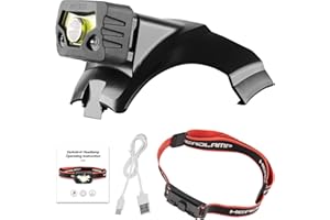 HEARMOR kask ochronny LED ABS budowlany kask dla dorosłych, certyfikat EN397 i EN12492, amortyzacja uderzeń, odporność na penetrację