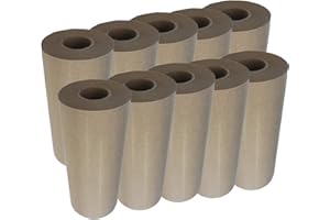 10 x Handelskönig Abdeckpapier für Handabroller 150 mm x 50 m Abdeckpapier Abdeckrolle Papierrolle Papierabdeckung Maskerrolle Handabroller Schutzpapier