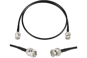 Superbat Kabel SDI 12G 4K 1 m BNC męski Belden 4855R kabel SDI 75 omów do Blackmagic Video DVR, Oscyloskopy, kamer monitorujących CCTV