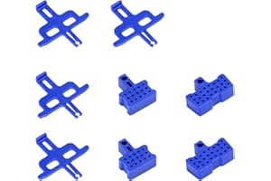 TORCHPILOT 8PCS Bike Hydraulic Disc Brake Bleed Blocks & Spacer, Compatible with Shimano,Tektro,Trp,SRAM,Avid,Zoom and More,2/4-Piston Caliper Blocks for Universal Bike, Mountain/Road Bike