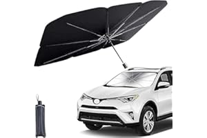 helloleiboo Car Windshield Sun Shade UV Rays and Heat Sun Visor Protector Foldable Reflector Umbrella brella Shield