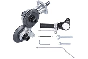 Fleymu Grignoteuse de Tôle, Metal Nibbler Drill Attachment, Cisaille à Tôle Électrique, Profondeur de Coupe Jusqu'à 1,2 mm, pour une Coupe Précise du Fer, Acier, Cuivre et Aluminium(Universel)