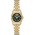 Michael Kors Stainless Steel Analog Green Dial Women's Watch-Mk4842, Band Color:Gold