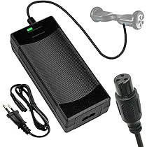 Caricatore 42V 2A Per Hoverboard E Monopattini - Universale Per Batterie Litio 36V, Connettore 3 Pin