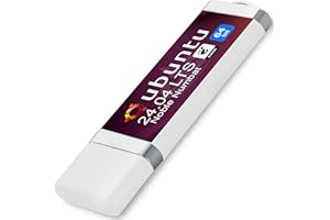 USB-Stick mit Ubuntu Linux 24.04 "Noble Numbat" LTS (64 Bit) Betriebssystem