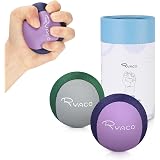 Brateuanoii 2 Pezzi Pallina Antistress Mano Terapia, Palline Antistress Terapeutiche Con Spine Morbide, Mano Palline Antistress Riabilitazione, Pallina Fisioterapia Mano Con Cinturino Polso Elastico