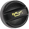 ECSiNG Engine Oil Filler Cap 9670015080 1180S5 9674157180 Compatible with Grandland X/Partner I Van/308 3008 5008 Traveller/Expert III Van/Expert III Platform/Chassis