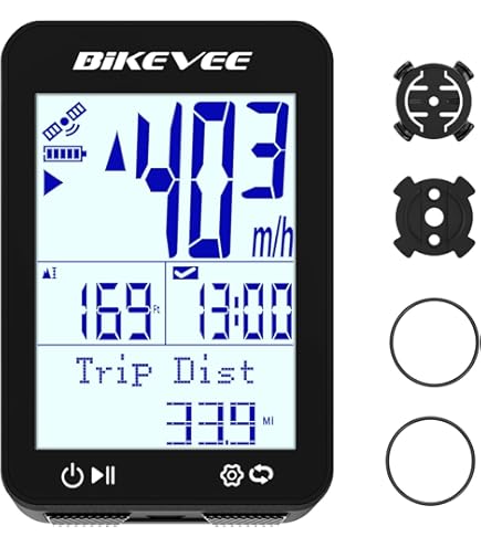 CatEye Staffa Zip Tie Per Ciclocomputer – Modello Strada-160 / 2770, Colore Nero, Fissaggio Sicuro - 4