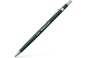 FABER-CASTELL 134600 – ołówek automatyczny TK 4600, grubość wkładu 2 mm, HB, z temperówką w przycisku końcowym