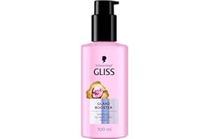 ‎GLISS GLISS Glanz Booster Haarserum (100 ml), Haarpflege-Serum sorgt für brillanten Glanz, Leave in Haarpflege für langanhaltend seidiges, 100% stärkeres Haar