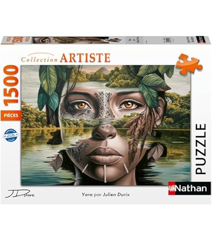 Nathan - Puzzle 1500 pièces - Le petit-déjeuner - Florence Sabatier