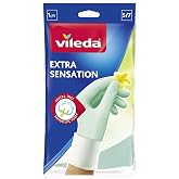 Vileda Extra Sensation Eldiven,%100 Doğal Lateks, S
