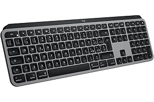 Logitech MX Keys for Mac - Tastiera wireless avanzata illuminata, tasti retroilluminati LED, Bluetooth, USB-C, compatibile con MacBook Pro, MacBook Air, iMac, iPad, Italiano QWERTY - Grigio