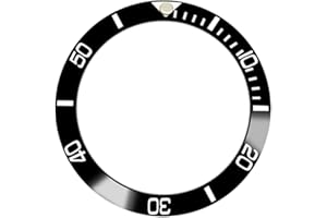 SHEAWA Anillo de reloj de inserción de bisel de cerámica de repuesto para accesorios de reloj Rolex GMT de 40 mm (9)