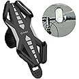 Cellet Bicycle, Bike, Motorcycle Phone Mount Handle Bar Cradle, Phone Holder Compatible for iPhone 13 Pro Max Mini Samsung Galaxy Google Pixel Moto up to 6.5" (Grey)