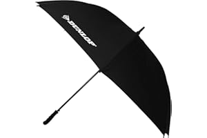 TW24 Dunlop XXL Paar Regenschirm 130cm mit Farbwahl Partnerschirm für 2 Personen Stockschirm Familienschirm Doppelregenschirm