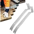 Hitefu 2PCS Paver Puller Tool, Stainless Steel Paver Extractor