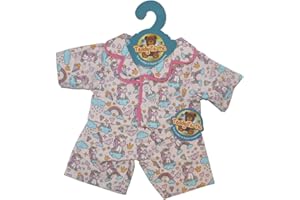 Teddy Tastic Unicorn PJ Pajamas - Pink Outfit Fits 16" / 40cm Teddy Bears - NEW Make a Bear Outfit