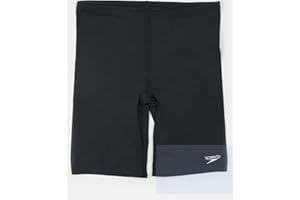 Speedo Eco Endurance+ V Cut Mid Jammers de natación Hombre, Negro, 40