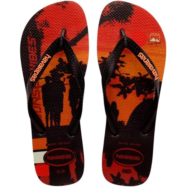 Badelatschen Gr. 43-44 Havaianas Top Tropical Vibes Flip Flops - Navy Blue EU 43-44 Flip Flops Größe 43-44