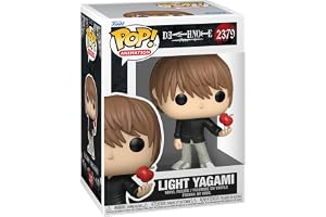 Funko Pop! Animering: Death Note - Light Yagami - Samlarobjekt vinylfigur - Presentidé - Officiella varor - Leksaker för barn och vuxna - animefans - Modellfigur för samlare och display