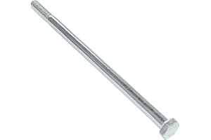 AERZETIX - Juego de 20 piezas - Pernos M6x120 parcialmente roscados - Cabeza Hexagonal - Ø6x120mm - DIN 931 - Clase 8.8 - Acero galvanizado - Bricolaje - Herramienta de montaje/Ferretería - C47504