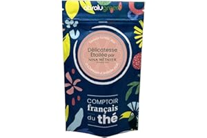 ABSOLUGREEN Délicatesse Étoilée par Nina Métayer – Comptoir Français du Thé – Thé Gourmand Sarrasin & Châtaigne d’Ardèche – Création Raffinée et Réconfortante, Élaborée avec la Cheffe Pâtissière Nina Métayer