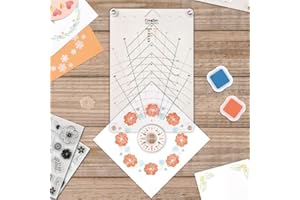 CREATIVE CRAFT PROPDUCTS Creative Craft Products Rotating Stamp Platform and Stencil Alignment Tool | 7.8in x 6in